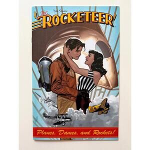 THE ROCKETEER: PLANES, DAMES, AND ROCKETS! (2022) Adam Hughes Kickstarter VF/NM